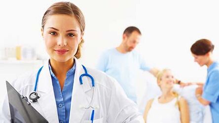 ¿Cómo hace un médico parásitos
